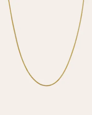 14k Gold Rope Chain Necklace