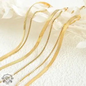 18K Gold Double-Layered Versatile Anklet