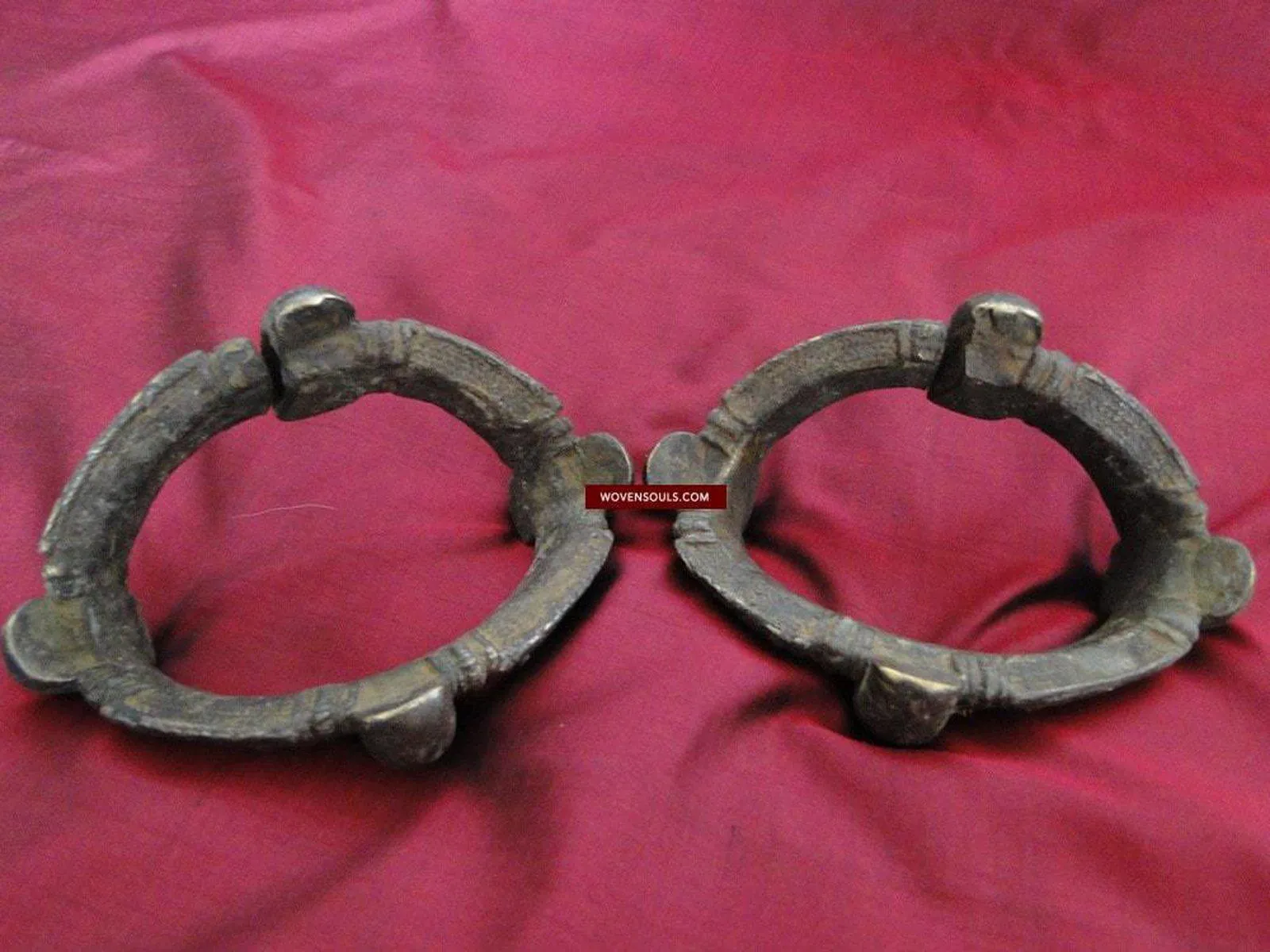 248 Old Orissa Adivasi Tribal Anklets Jewelry