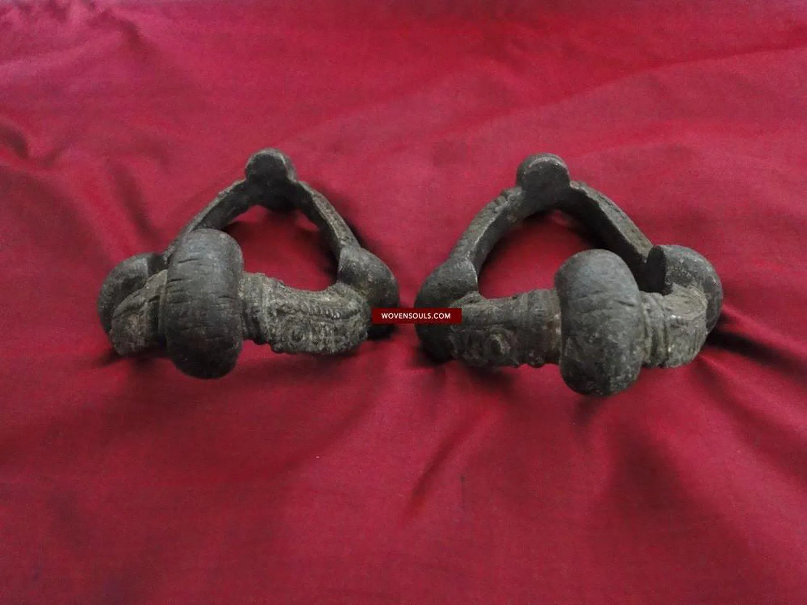 248 Old Orissa Adivasi Tribal Anklets Jewelry