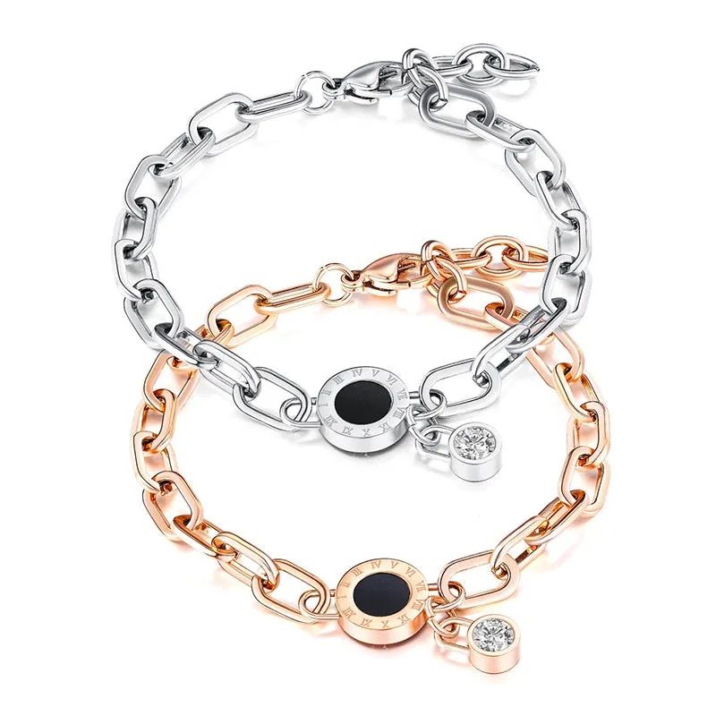 316L Stainless Steel  Retro 3 Colors Bracelet