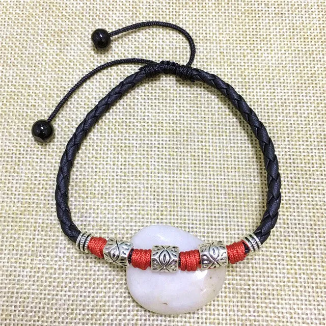 Adjustable Handmade Cool Simple Leaf Anklets