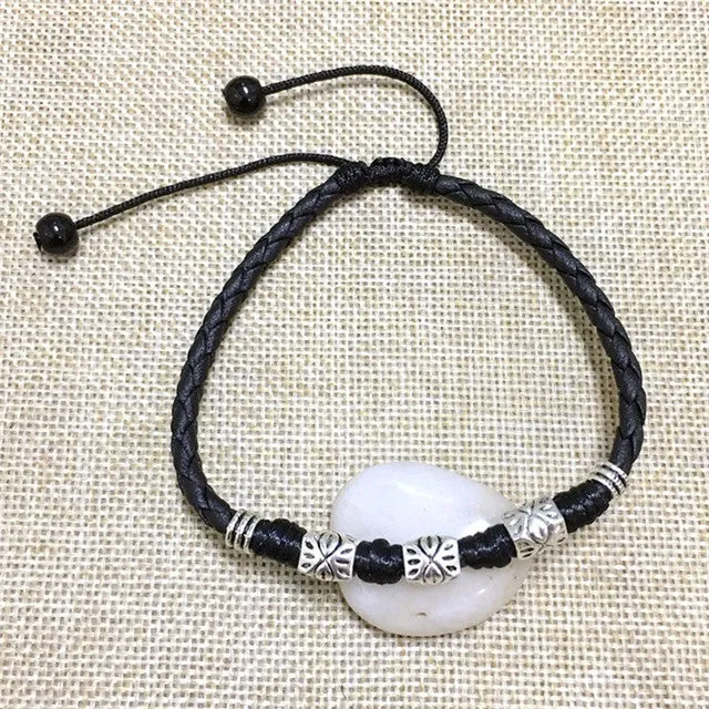 Adjustable Handmade Cool Simple Leaf Anklets