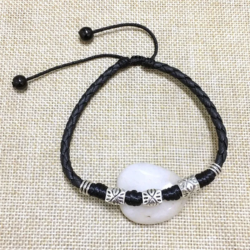 Adjustable Handmade Cool Simple Leaf Anklets