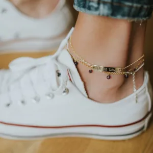 Anklet Eat, Pray, Love Anklet