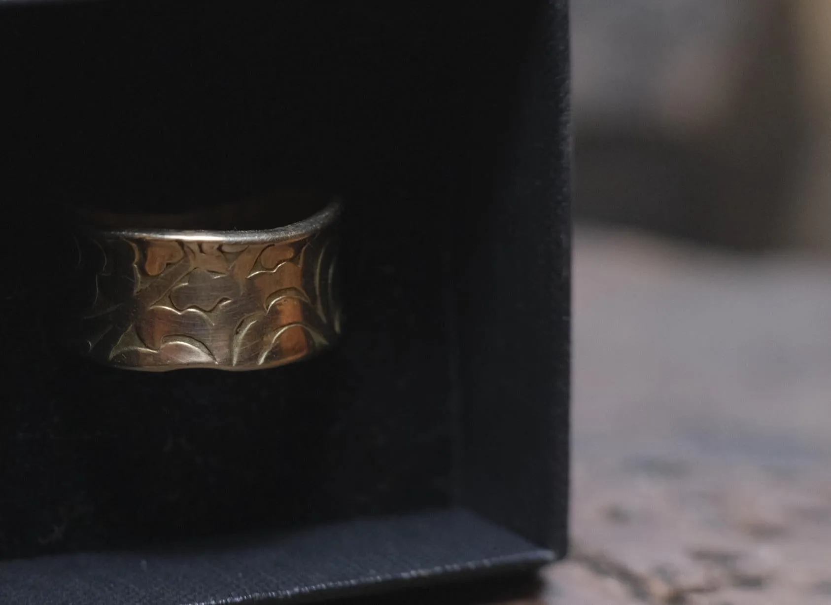 Arabesque Victorian Era Pirate Inspired Solid Yellow Gold 9ct Custom Made to Size