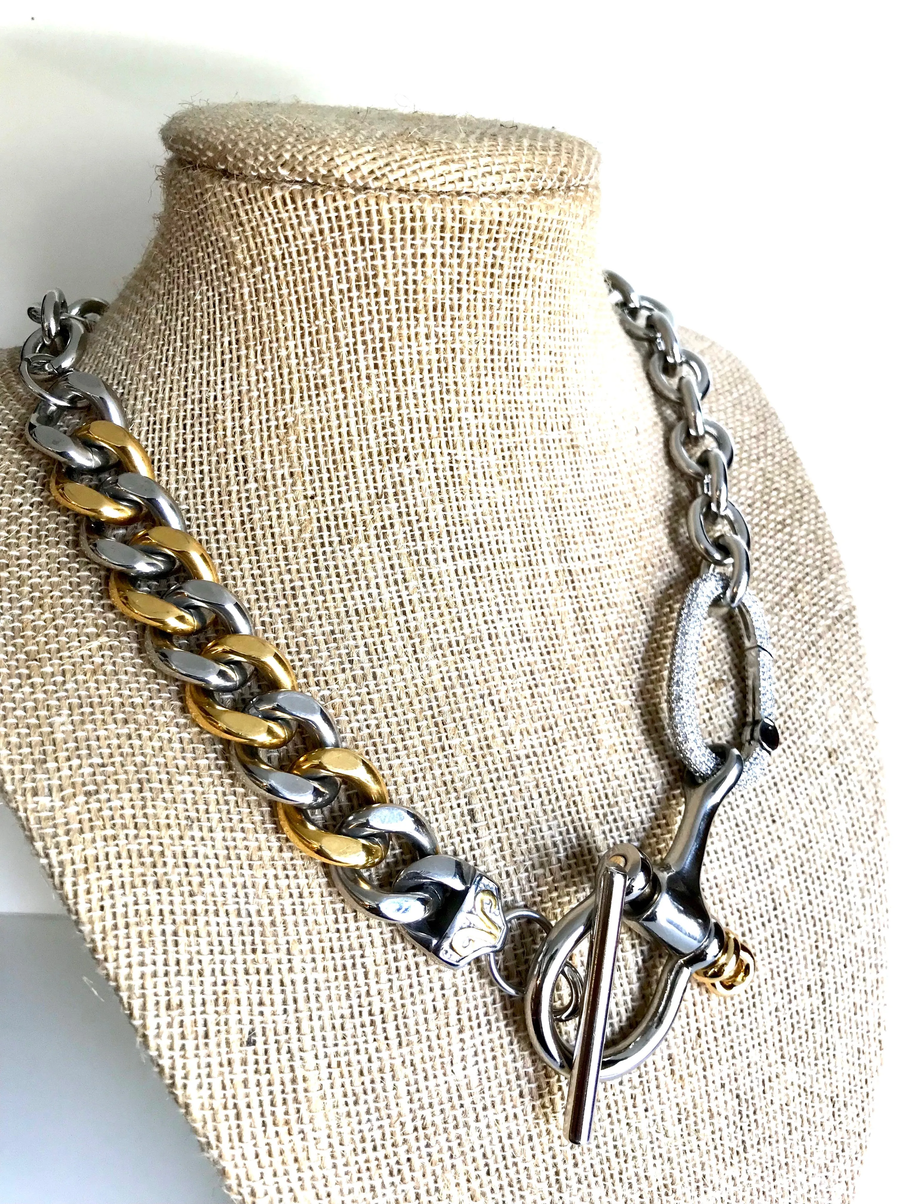 ARIES NECKLACE - Mixed Metal