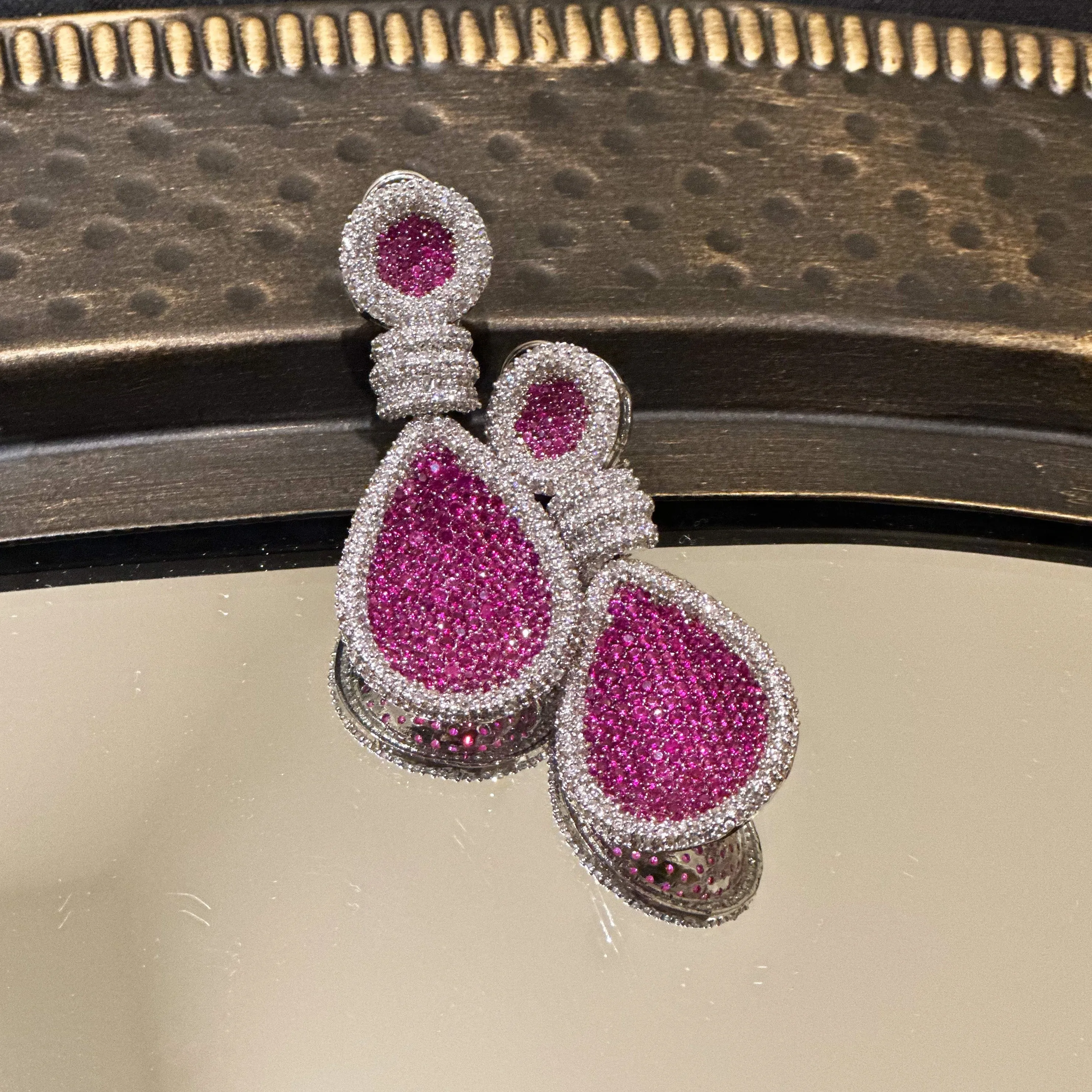 Ava American Diamond Earrings