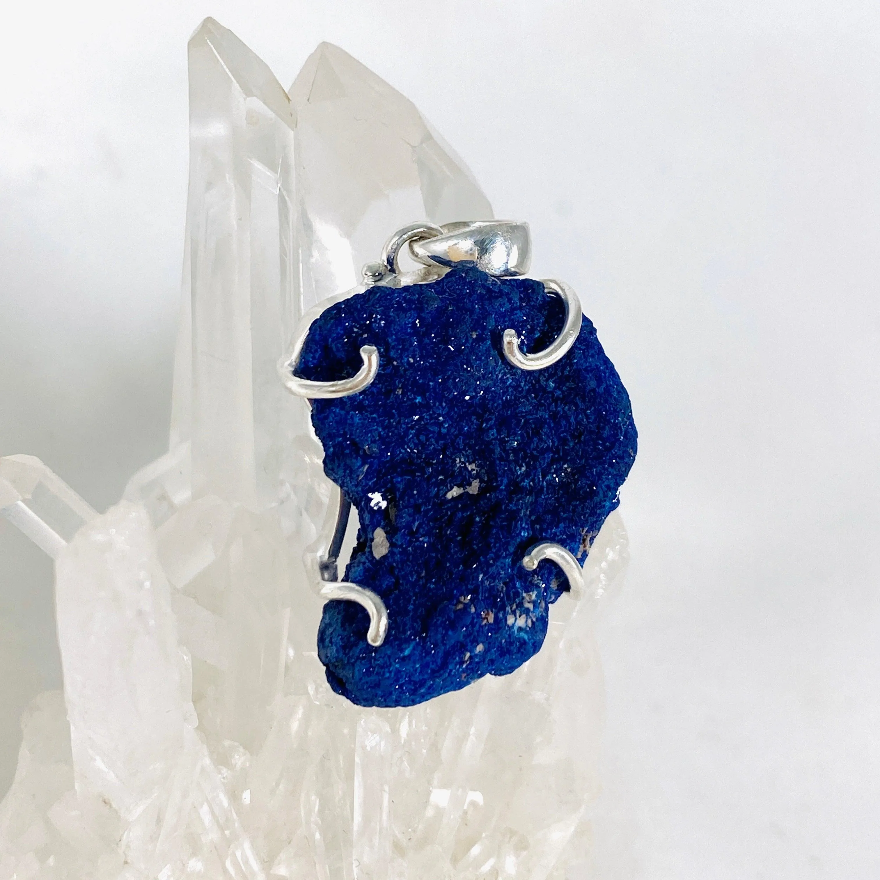 Azurite Druzy Pendant LPGJ-04
