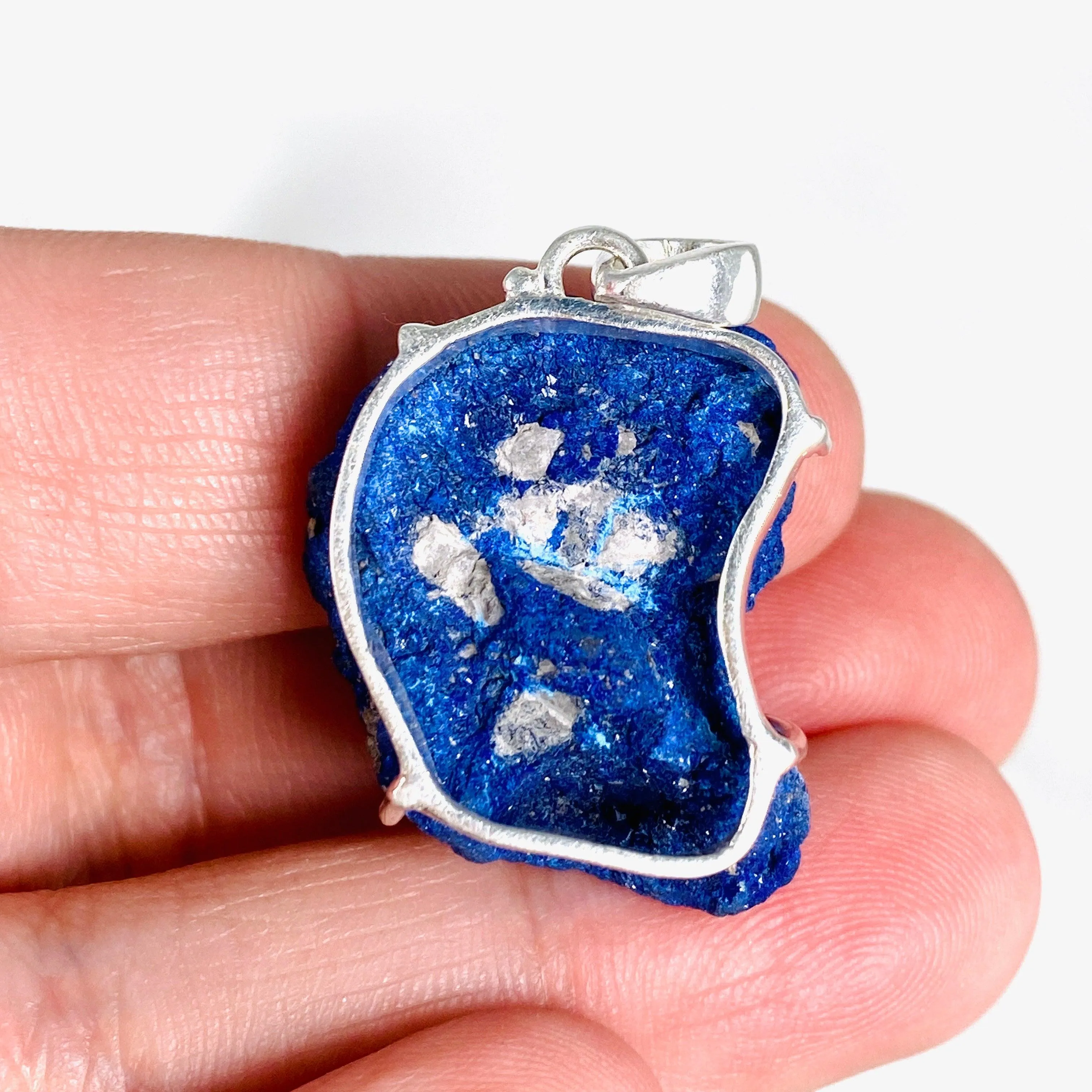 Azurite Druzy Pendant LPGJ-04