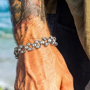 Ball Bead Link Chain Bracelet for Men