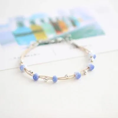 Beautiful  Small and simple art fashion women's  ceramic bracelet