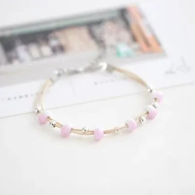Beautiful  Small and simple art fashion women's  ceramic bracelet
