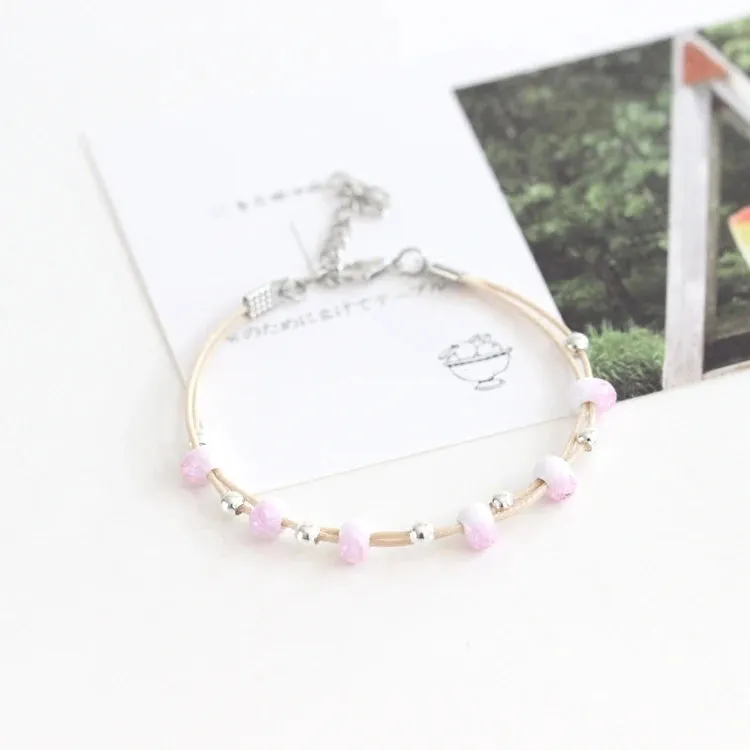 Beautiful  Small and simple art fashion women's  ceramic bracelet