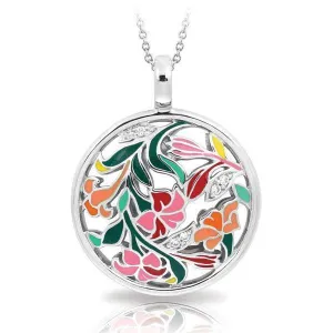 Belle Etoile Morning Glory Pendant - Pink