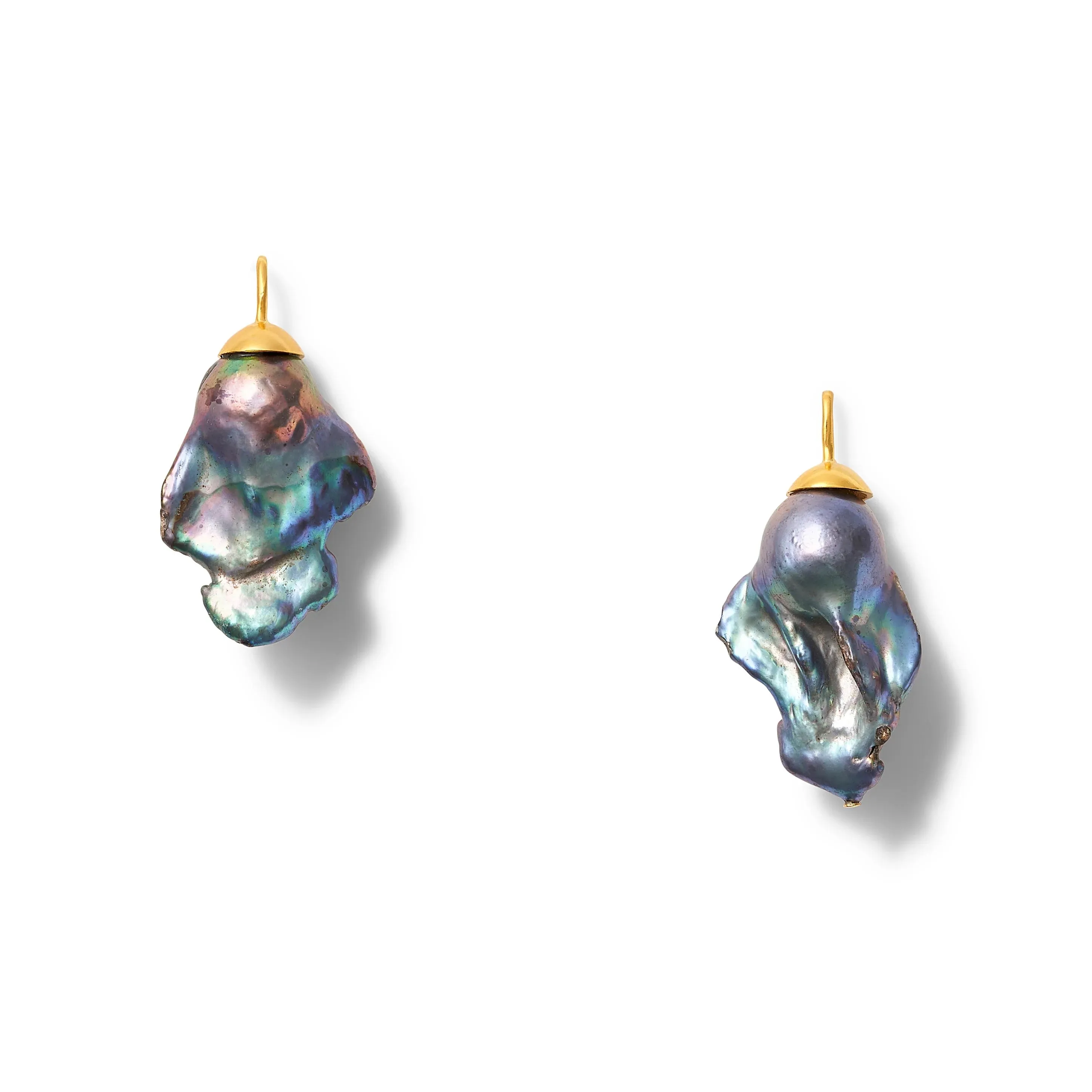 Big Baroque Pearl Earring