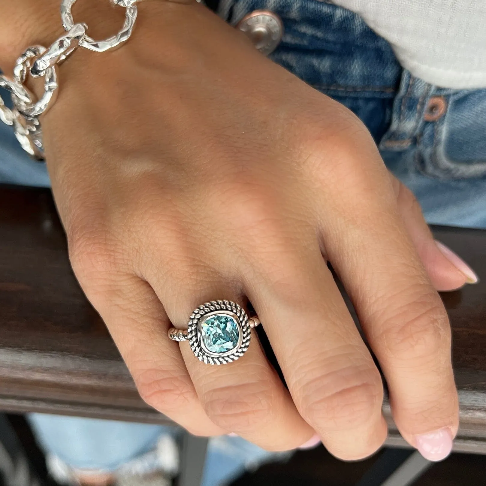 Blue Prairie Ring