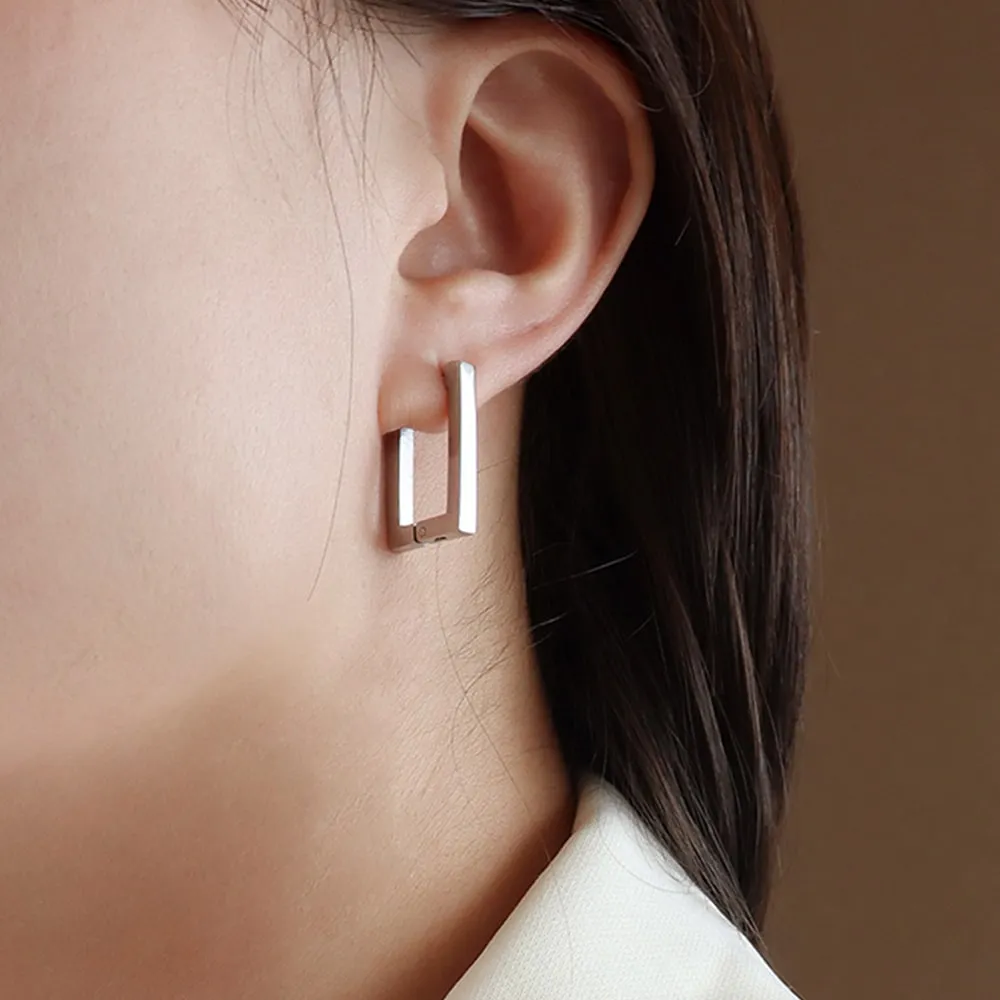 Boxed 3 Pairs of Stylish Earrings Set in Tri-Tone Gold