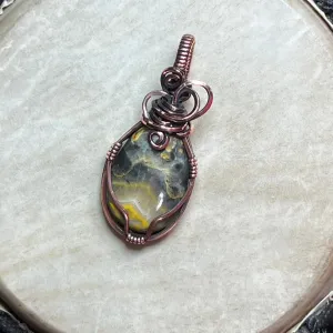 Bumblebee Jasper Pendant