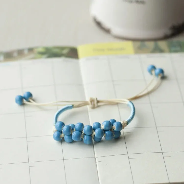 Ceramic hand made DIY Bracelets Artware Retro bracelet for woman