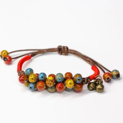 Ceramic hand made DIY Bracelets Artware Retro bracelet for woman