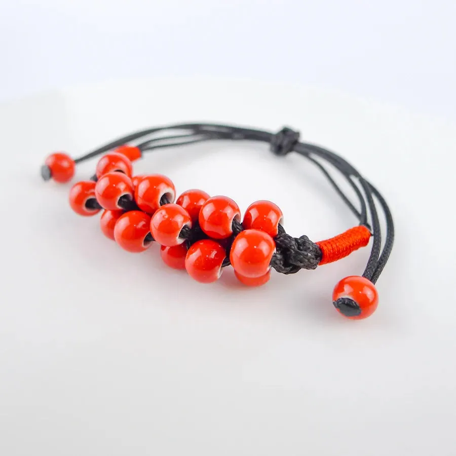 Ceramic hand made DIY Bracelets Artware Retro bracelet for woman