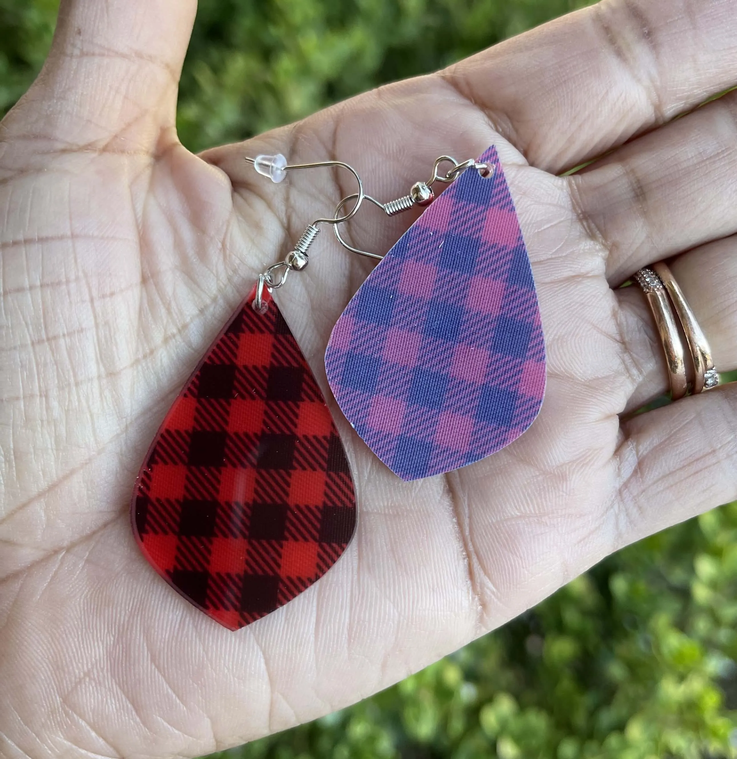 Christmas Dangle Drop Earrings Set