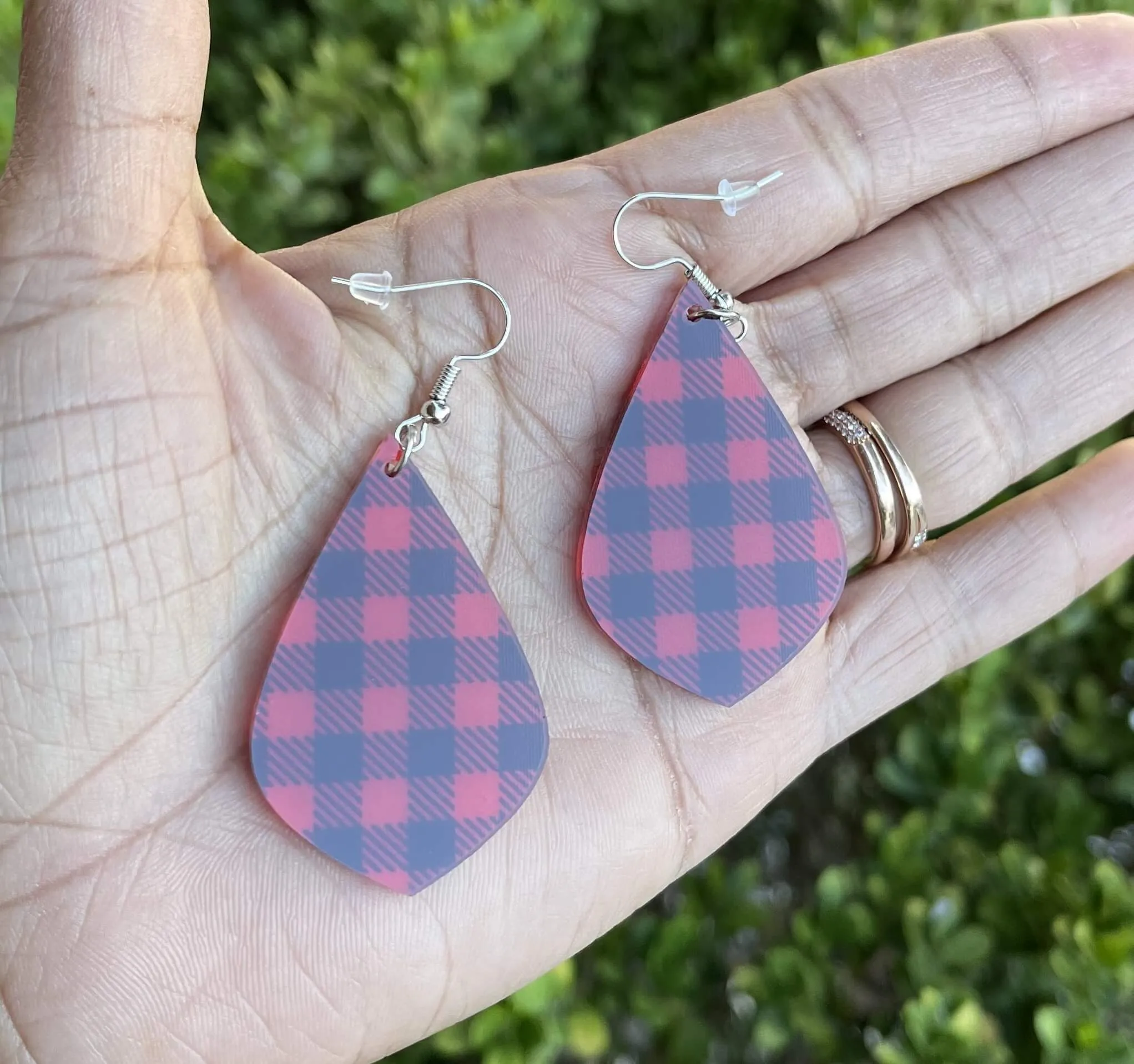 Christmas Dangle Drop Earrings Set