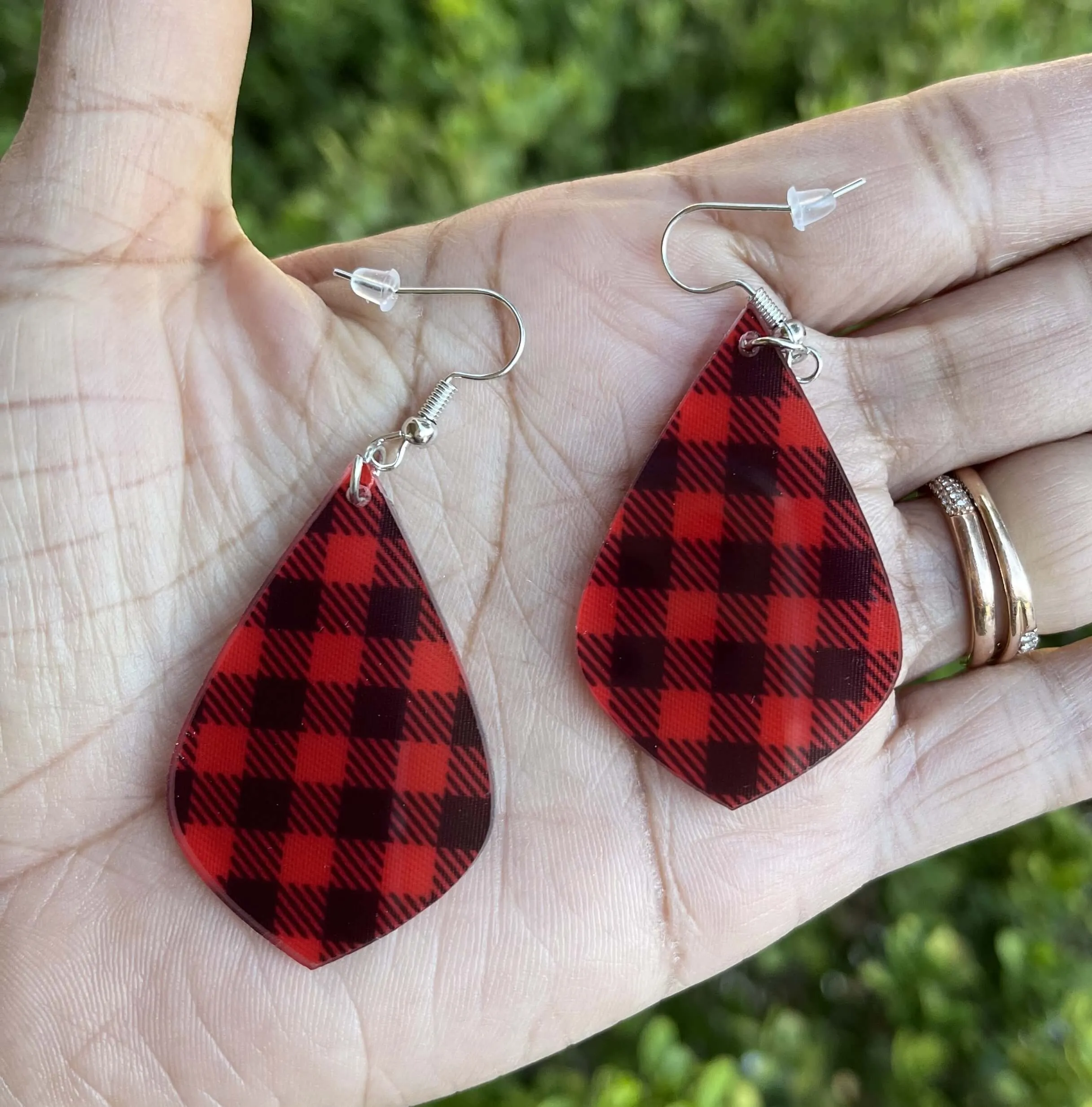 Christmas Dangle Drop Earrings Set