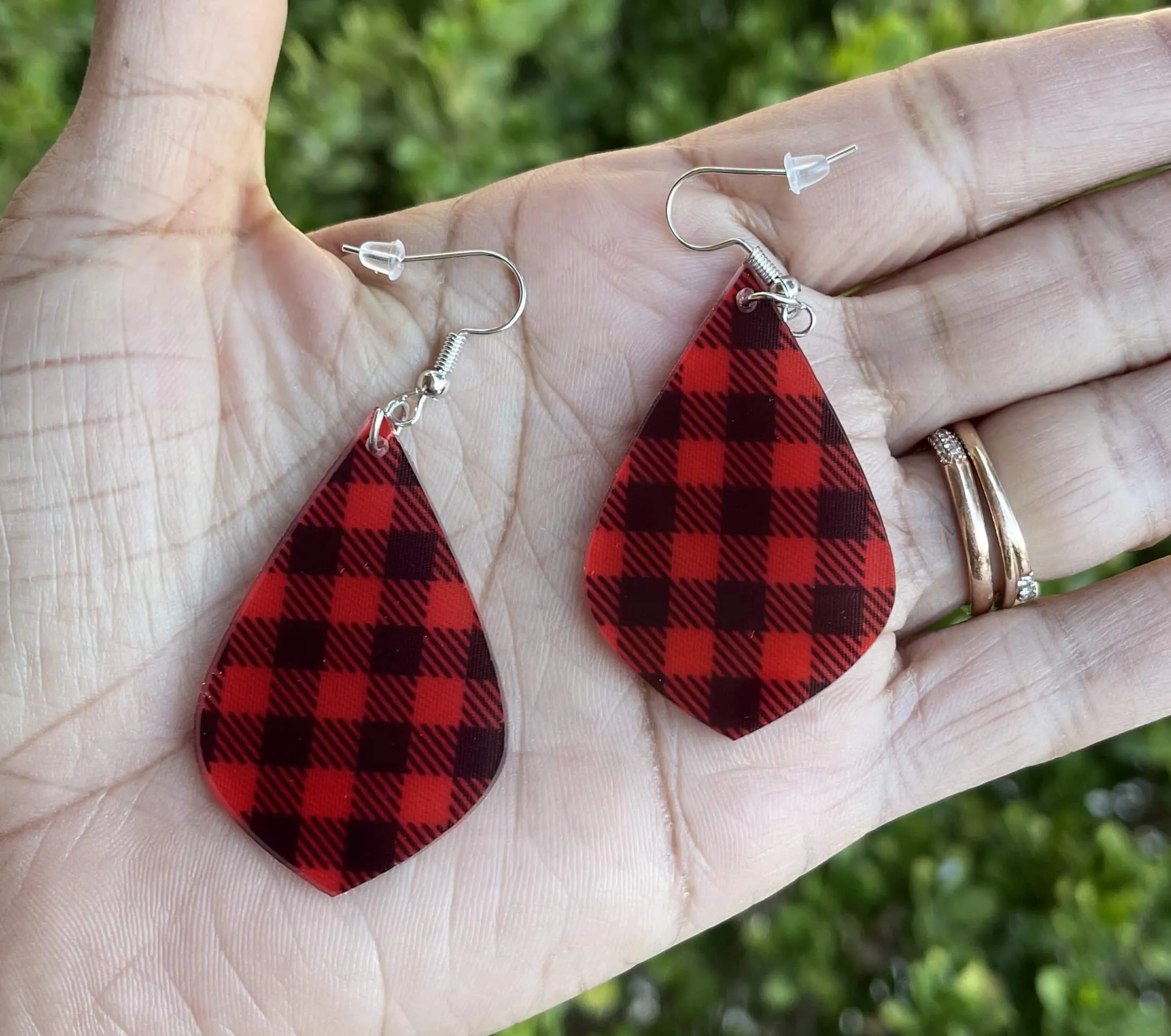 Christmas Dangle Drop Earrings Set