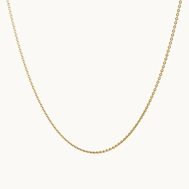 Classic Cable Chain (10k Gold)