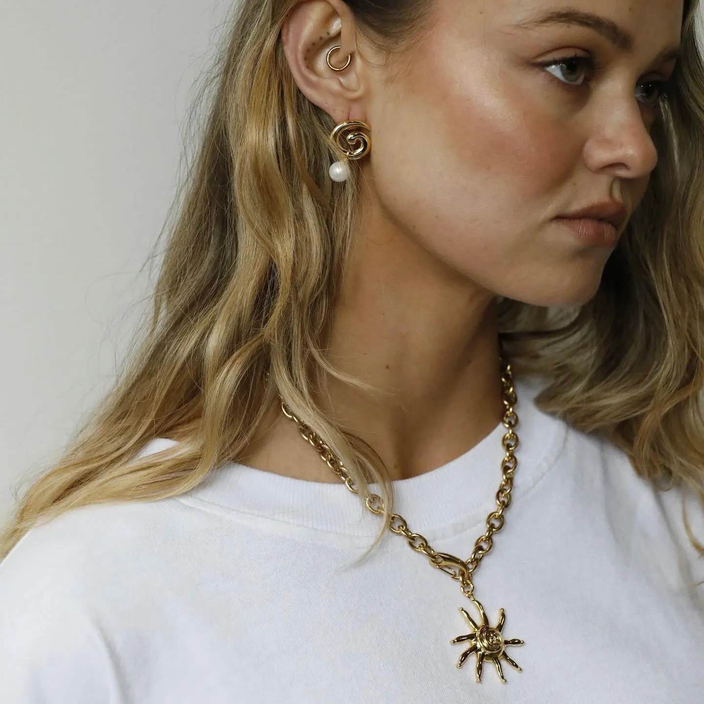 Claudia Necklace- Gold