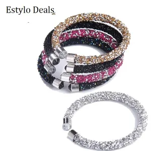 Crystal Cuff Bracelets