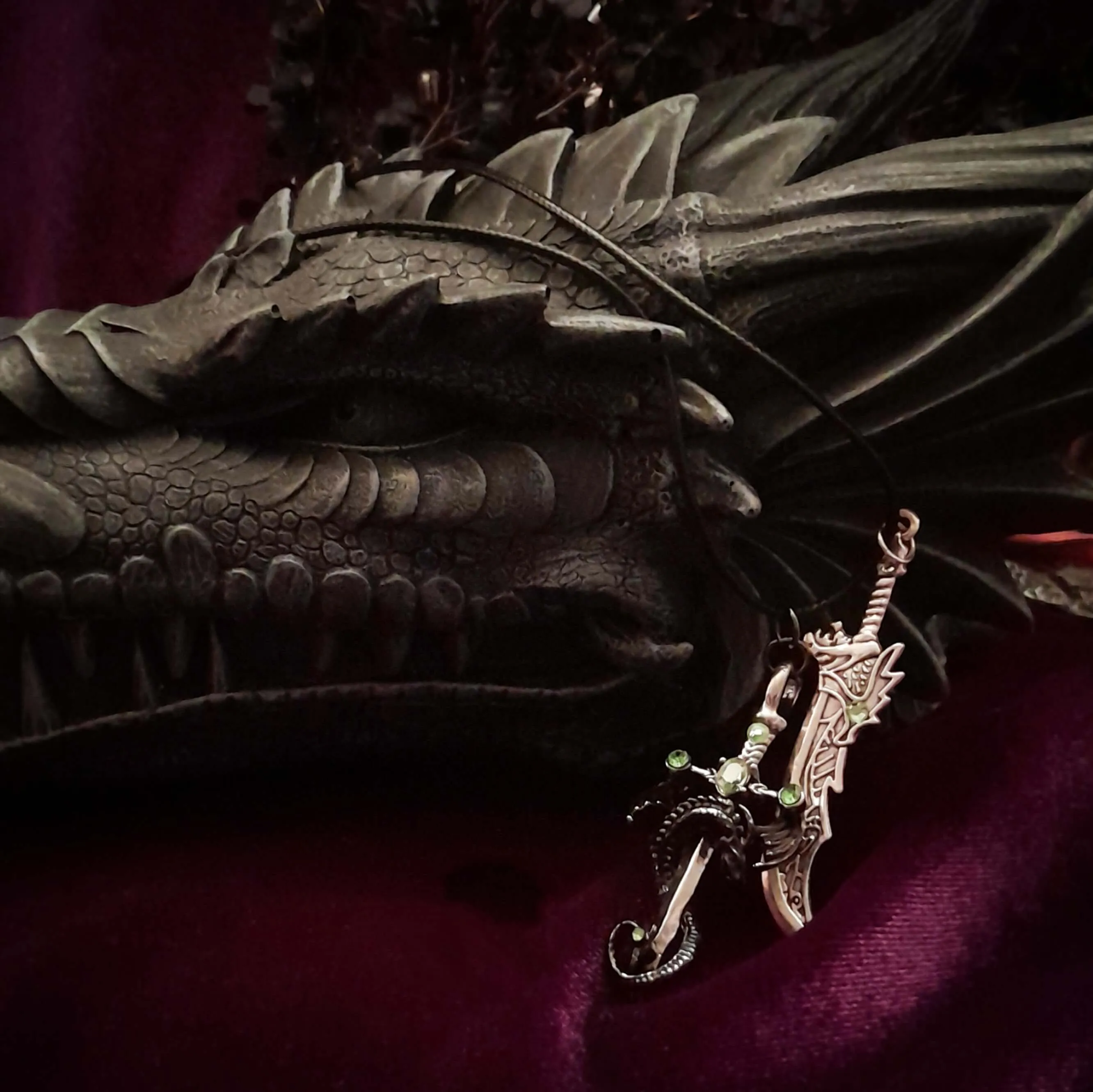 Dagger & Dragon Men's Sword Necklace