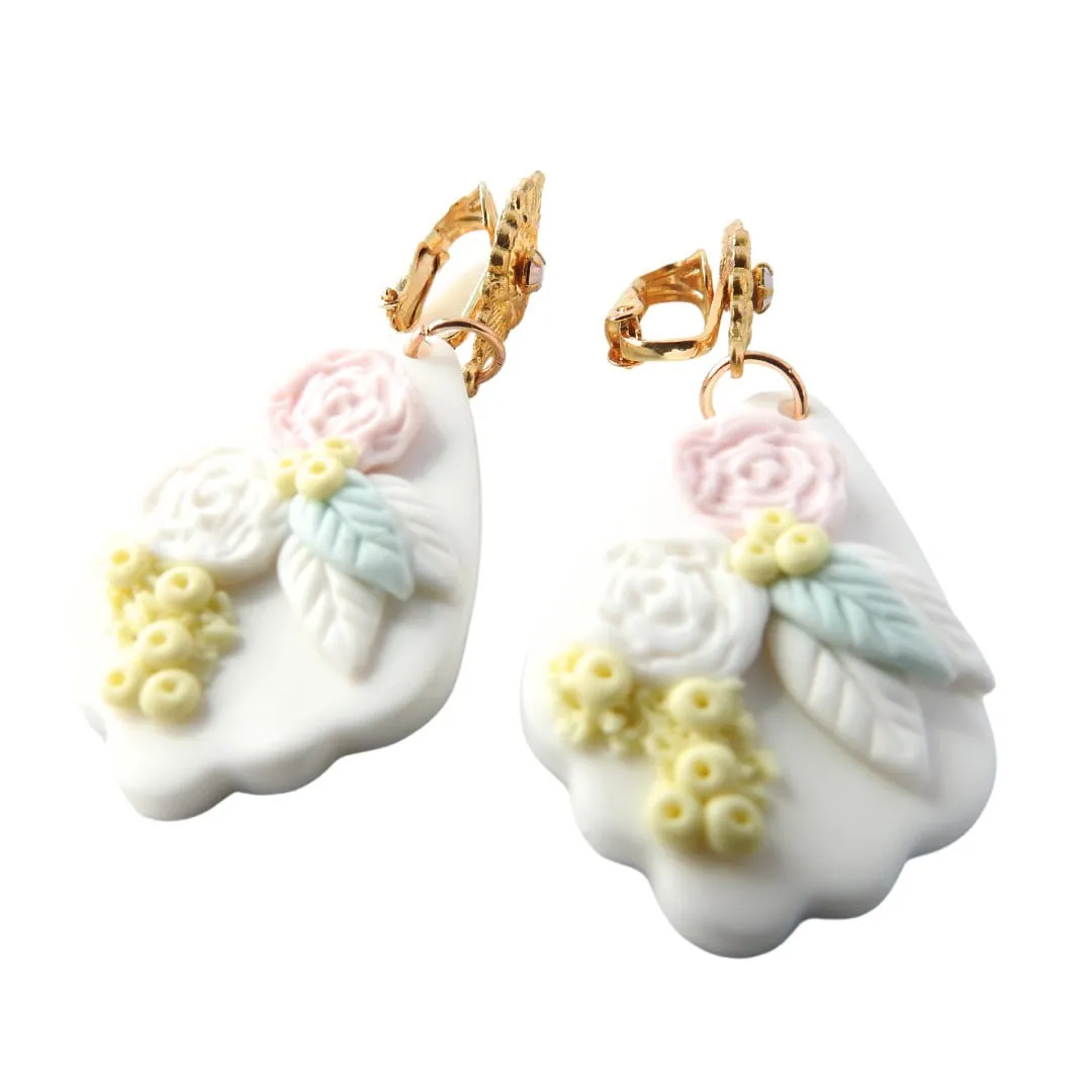 Dangling Clip-On Earrings