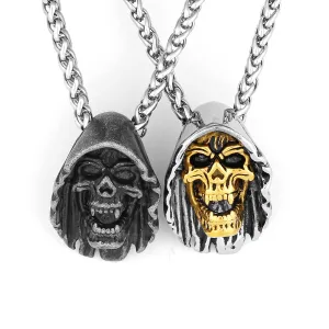 Dark Dynasty - Gothic Skull Titanium Steel Pendants by The Nevermore