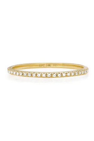 Diamond Eternity Ring - Yellow Gold