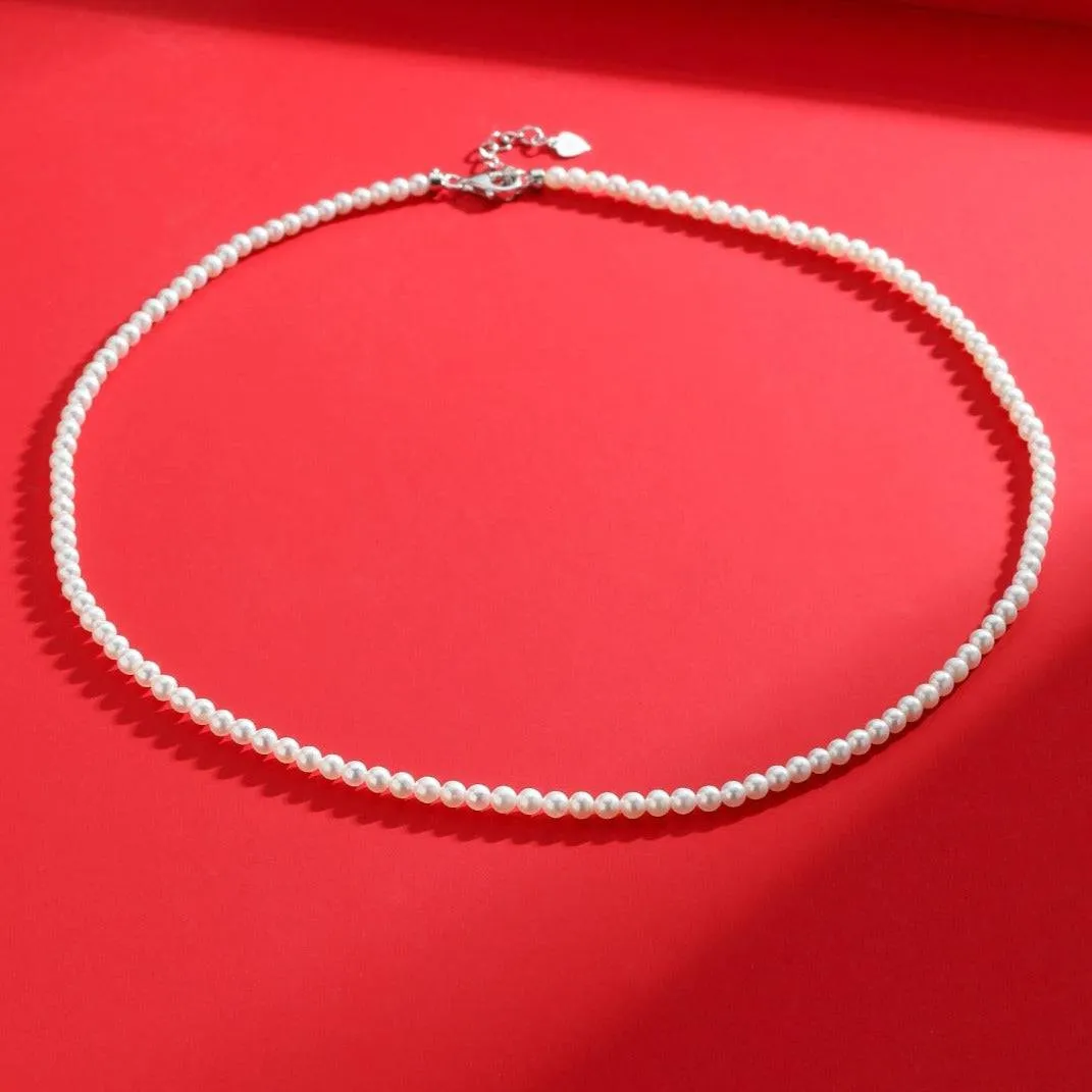 Elegant Baby Pearl Necklace