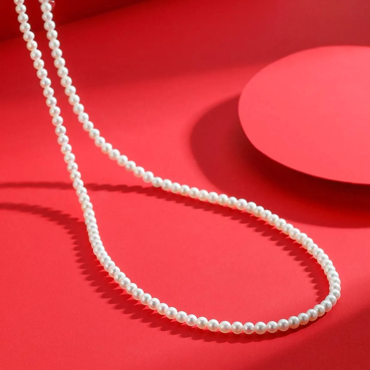 Elegant Baby Pearl Necklace