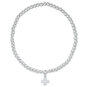 ENewton Classic Signature Cross Charm Bracelet