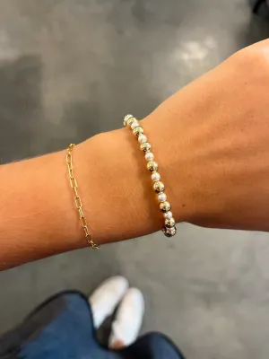 ENewton Extends Grateful Pattern 6mm Pearl Bead Bracele