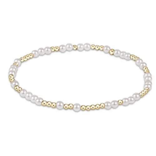 ENewton Extends hope unwritten bead bracelet - pearl