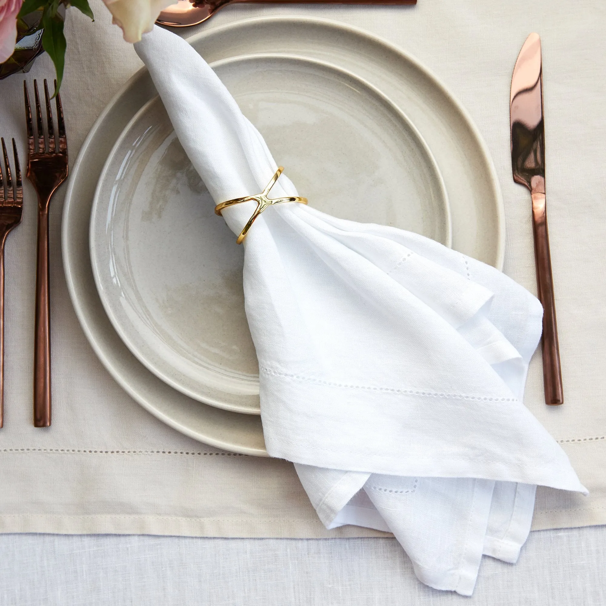 Eternity Napkin Rings - Set of 4