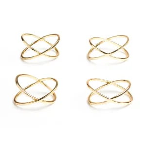 Eternity Napkin Rings - Set of 4