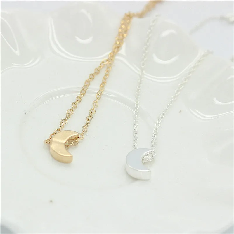 Fashion Gold Sliver Color  Moon Anklets For Women
