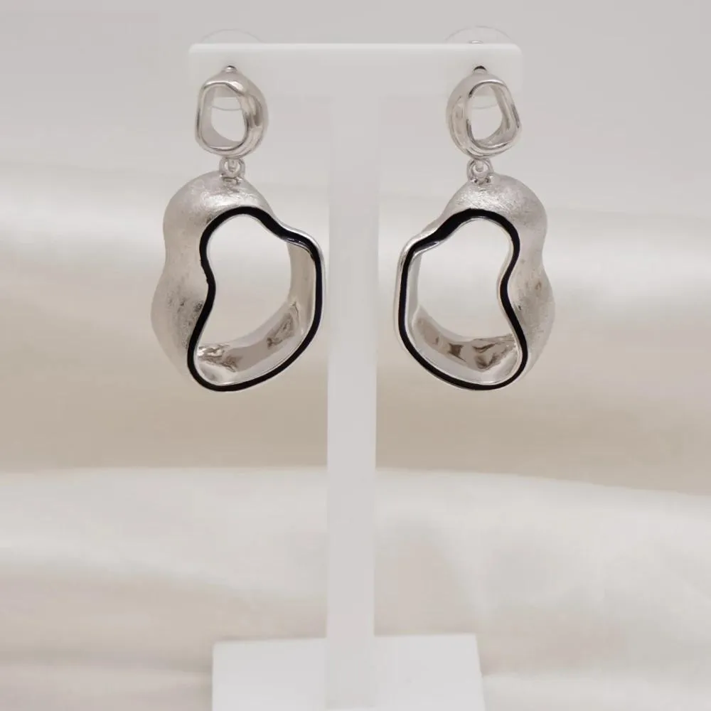 Fashion Ladies Earring Exquisite Luxurious Style Geometric Shaped Spring Customize Earring