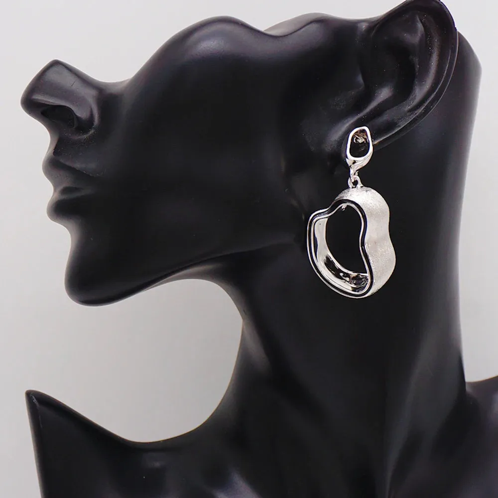 Fashion Ladies Earring Exquisite Luxurious Style Geometric Shaped Spring Customize Earring