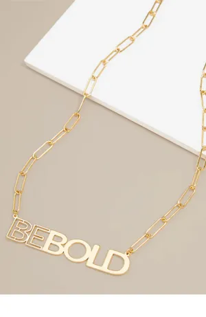 Gold Be Bold Necklace