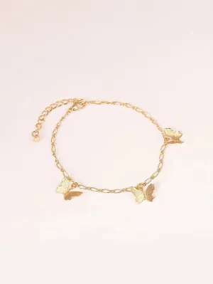 Golden Anklet Set