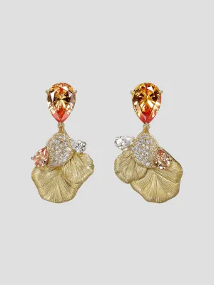 Golden Oceanis Earrings